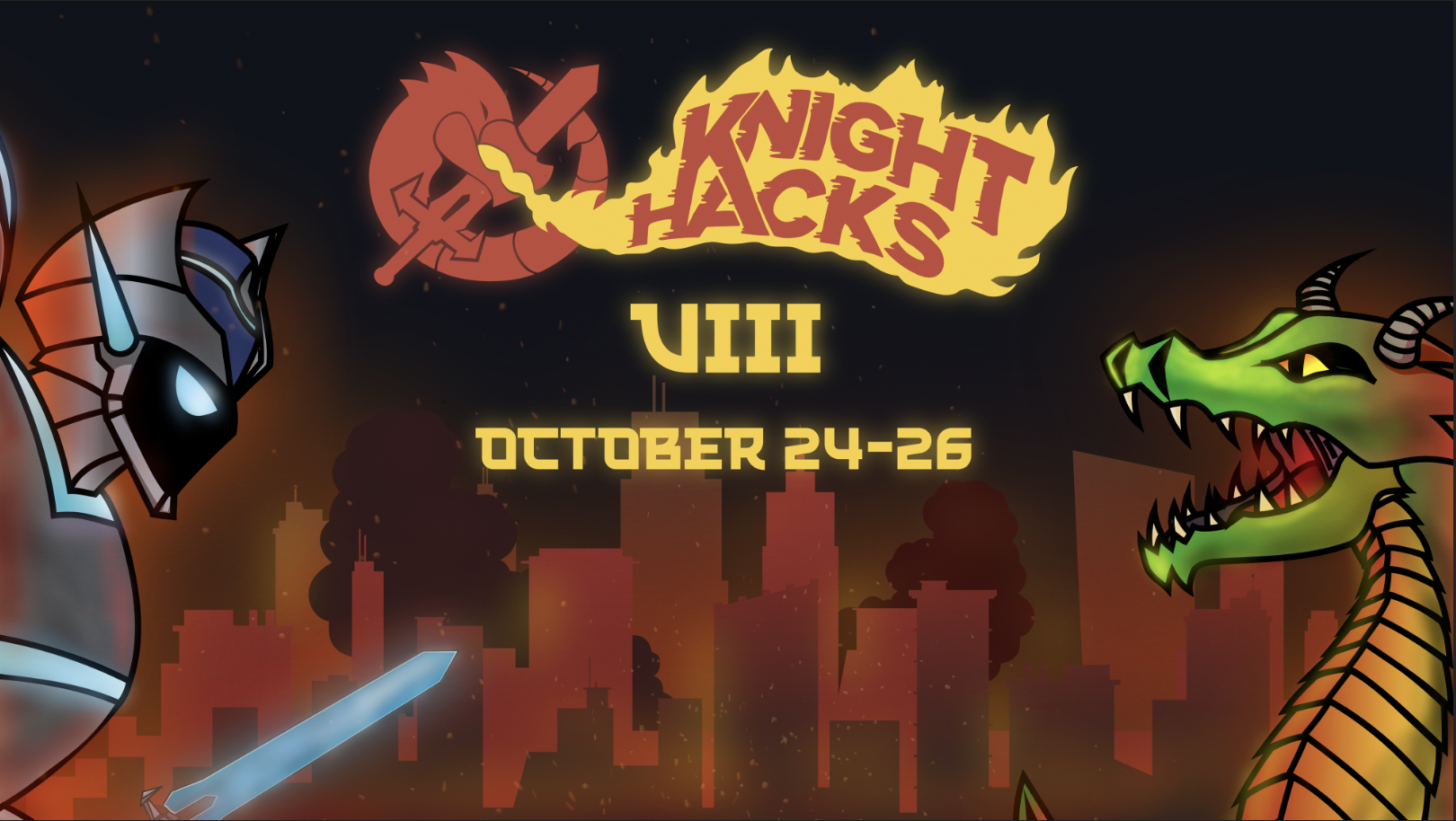 Knight Hacks VIII banner